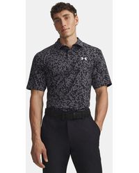 Under Armour - Tee To Printed Polo Castlerock - Lyst