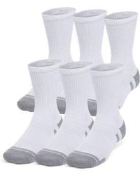Under Armour - Ua Performance Tech 6-pack Crew Socks - Lyst