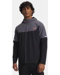 Under Armour - Tech Utility Woven Jacket Castlerock Venom - Lyst
