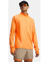 Under Armour - Explor Trail Run ¼ Zip Bloc Apollo - Lyst