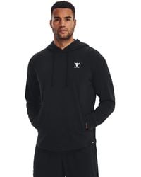 Under Armour - Project Rock Terry Hoodie - Lyst