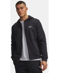 Under Armour - Armour Fleece Full-Zip Hoodie - Lyst
