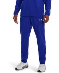 Under Armour Ua Squad 3.0 Warm-up Full-zip Jacket in Blue for Men