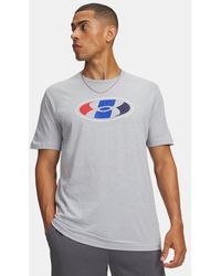 Under Armour - Ua Lockertag Short Sleeve - Lyst