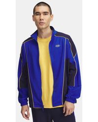 Under Armour - Piped Jacke Aus Trikotstoff Für Herren Royal Midnight Blaue Marine Noble - Lyst