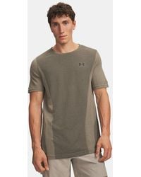 Under Armour - Vanish Seamless Short Sleeve Timberwolf Taupe Ultimate - Lyst
