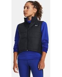 Under Armour - Storm Session Bodywarmer Voor Zwart Reflecterend - Lyst