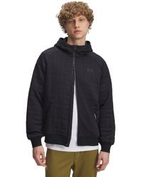 Under Armour - Unstoppable Fleece Textured Full Zip - Lyst