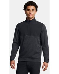 Under Armour - Drive Storm Sweaterfleece ½ Zip / Anthracite - Lyst