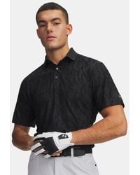 Under Armour - Armourdry Jacq Rd Polo Anthracite Halo - Lyst