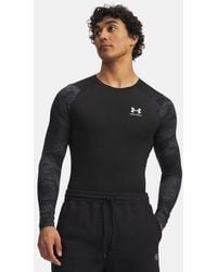 Under Armour - Heatgear® Compression Colorblock Long Sleeve - Lyst