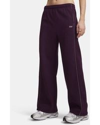 Under Armour - Rival Fleece Shimmer Pants Echo Metallic - Lyst