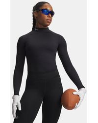 Under Armour - Coldgear Mock Neck Long Sleeve - Lyst