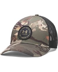 Under Armour - Ua Freedom Blitzing Trucker Hat - Lyst