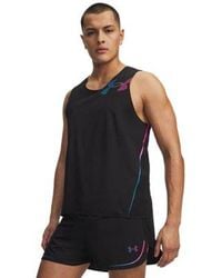 Under Armour - Velociti Elite Singlet Ultimate Rebel Capri - Lyst