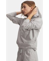 Under Armour - Sport Terry Hoodie Für Damen Mod Light Heather Weiß - Lyst