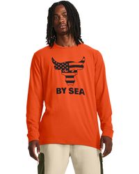 Under Armour - Project Rock Veterans Day By Sea Long Sleeve - Lyst