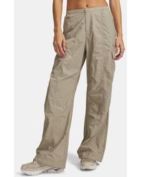 Under Armour - Unstoppable Woven Utility Pants Timberwolf Taupe Taupe Dusk - Lyst