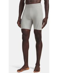 Under Armour - Hb Compression Shorts Titanium Clay Reflective - Lyst