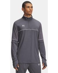 Under Armour - Challenger Training ¼ Zip Castlerock - Lyst