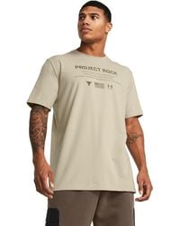 Under Armour - Project Rock Veterans Day Short Sleeve - Lyst