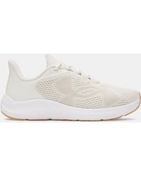 Under Armour - Pursuit 4 Big Logo Running Shoes Summit Summit Khaki Base - Lyst