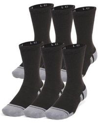 Under Armour - Ua Performance Tech 6-pack Crew Socks - Lyst