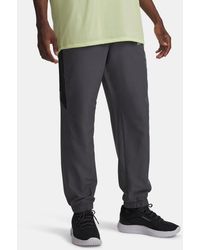 Under Armour - Tech Sport Pants Castlerock Lumos Lime - Lyst