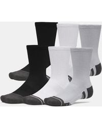 Under Armour - Calcetines De Caña Media Performance Tech - Lyst