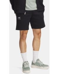 Under Armour - Fleece Jogger Shorts - Lyst