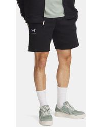 Under Armour - Fleece Jogger Shorts - Lyst