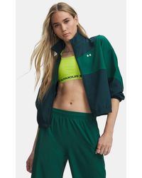 Under Armour - Rival Woven Jacket Arden Campus Ivy - Lyst
