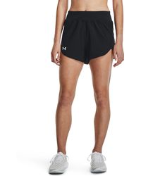 Under Armour - Shorts fly-by elite high-rise - Lyst