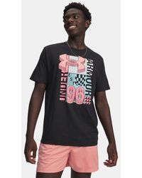 Under Armour - Ua Logo Collage Short Sleeve - Lyst