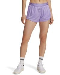 Under Armour - Ua Tech Play Up Shine 3" Shorts - Lyst