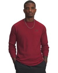 Under Armour - Ua Waffle Crew Long Sleeve - Lyst