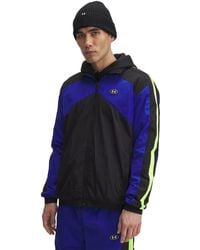 Under Armour - Icon Woven Track Jacket Royal - Lyst