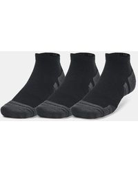 Under Armour - Performance Tech 3-Pack Low Cut Socks Jet - Lyst