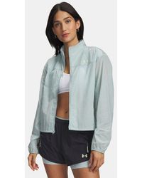 Under Armour - Explor Trail Run Wind Jacket Enamel Fade - Lyst