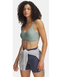 Under Armour - Sujetador Deportivo Infinity Low Mesh Para Mujer Silica Silica - Lyst