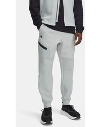 Under Armour - Unstoppable Fleece Grid Joggers Hydro - Lyst