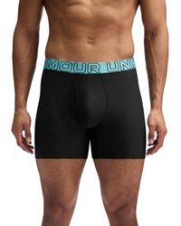 Under Armour - Performance Tech Solid Boxer Shorts - 6in - Lyst