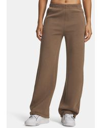 Under Armour - Unstoppable Fleece Open Pants Desert Taupe Desert Taupe - Lyst
