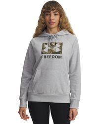Under Armour - Ua Freedom Rival Fleece Hoodie - Lyst