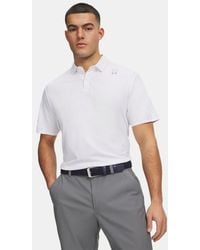 Under Armour - Halo Bonded Polo Reflective - Lyst