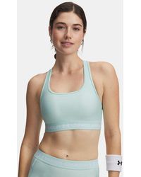 Under Armour - Crossback Mid Sports Bra Refresh Mint - Lyst