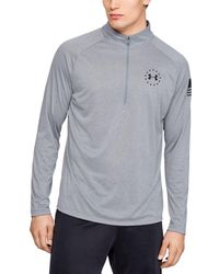 under armour hoodless sweatshirts