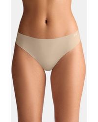 Under Armour - Ua Pure Stretch 3-pack No Show Bikini - Lyst