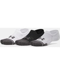 Under Armour - Performance Tech 3-Pack Ultra Low Socks Mod Jet - Lyst