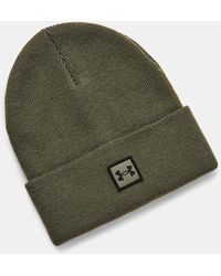 Under Armour - Halftime
-Mütze Mit Umschlag Marine Od Schwarz - Lyst